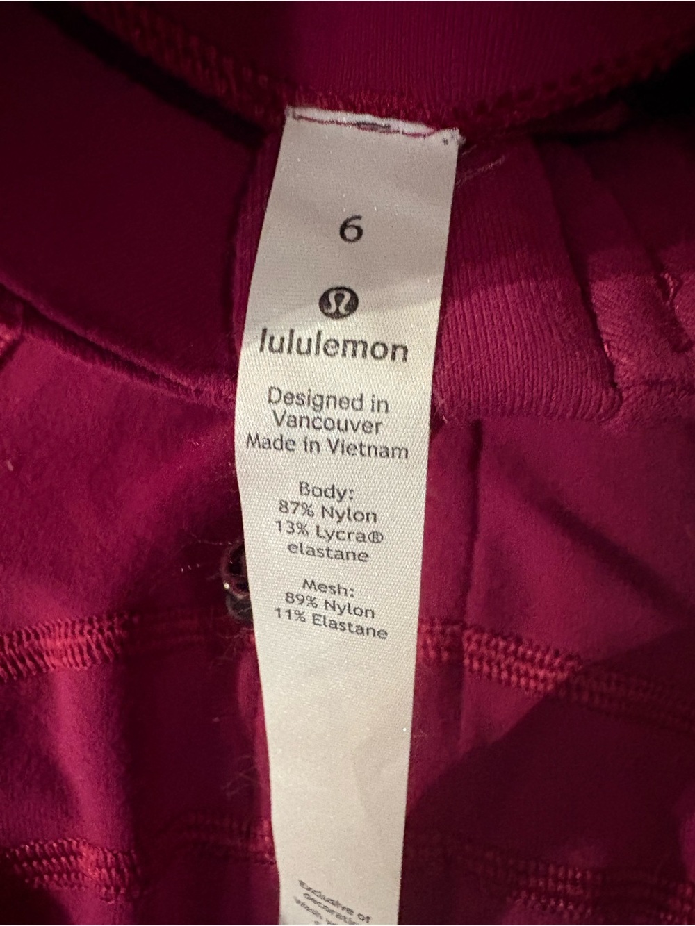 lululemon athletica Full-Zip Jacket - Raspberry - Picture 2 of 5